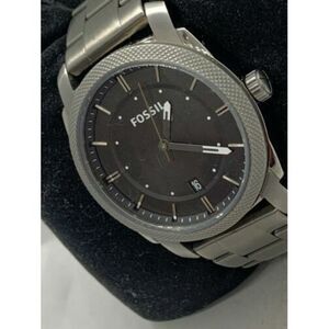 Fossil FS4774 Men's Watch Ion Plated Stainless Steel Black 42mm Case Analog D829